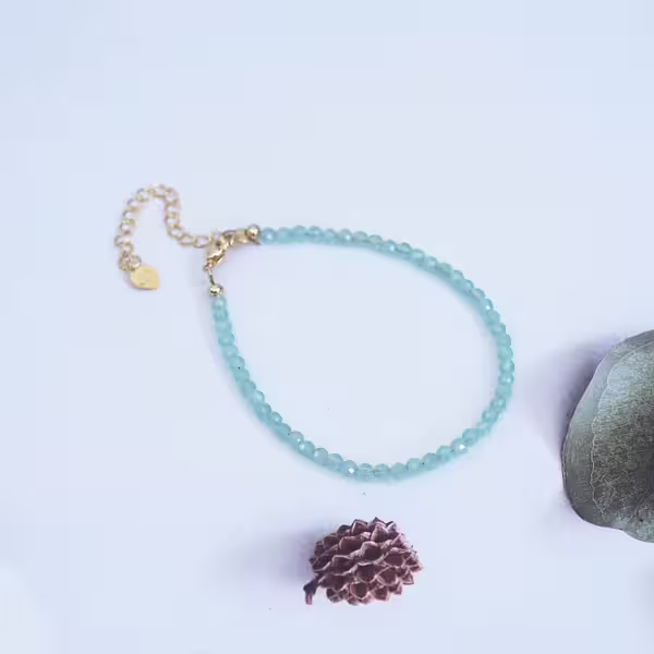 淡藍磷灰×手鍊