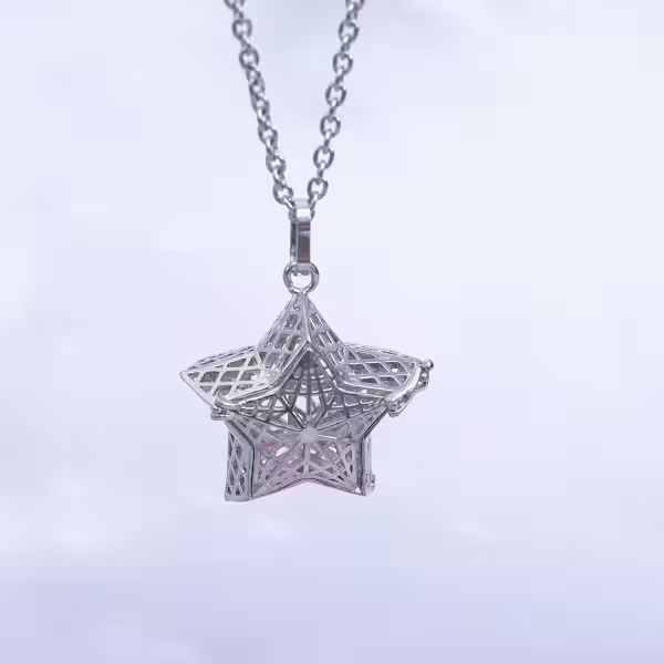 立體五角星×百寶盒×長項鍊