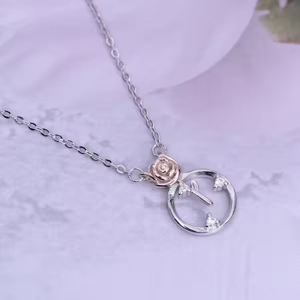 星球玫瑰×鎖骨項鍊