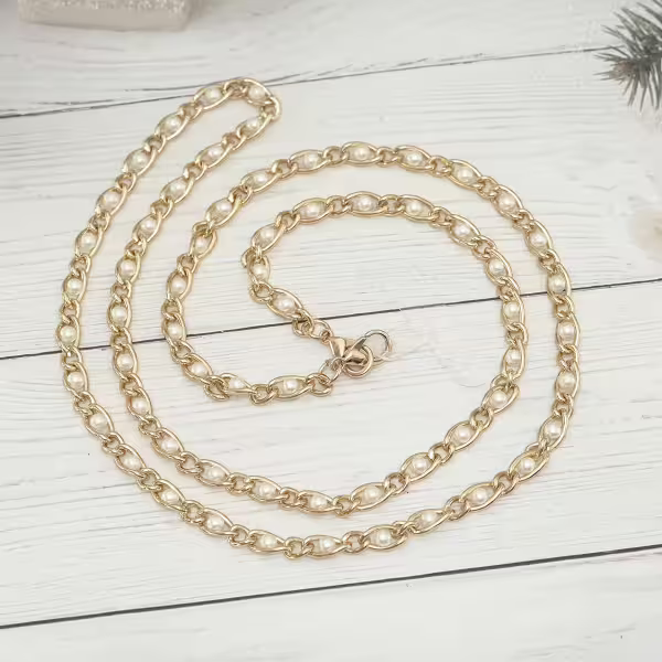 金光香榭珍珠&times;手機斜背雙勾掛繩