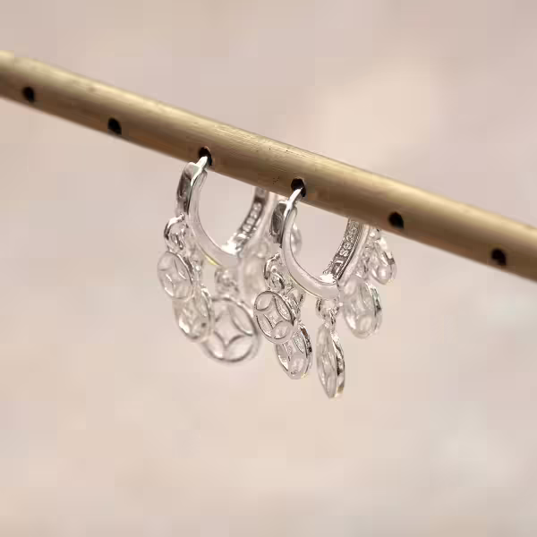 925銀針&times;招財古錢&times;耳扣