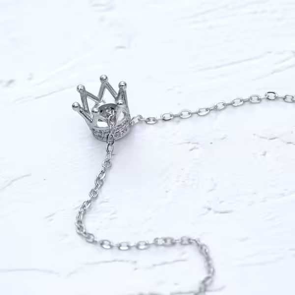 925銀飾&times;皇后之冠&times;鎖骨項鍊