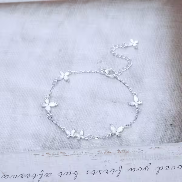 925銀飾&times;蝴蝶少女&times;手鍊