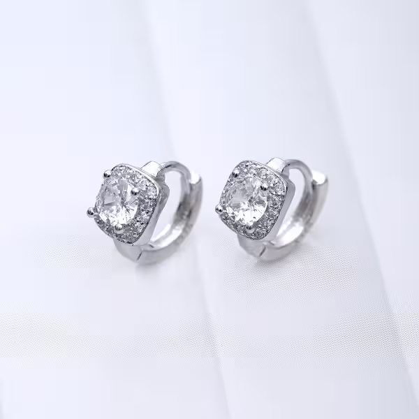 925銀針&times;流光方鑽&times;耳扣