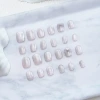 冰砂貓眼蝴蝶結亮面×穿戴式手指甲片×二十四入-第2張