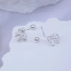 925耳針×蝴蝶結×轉珠耳環-第3張