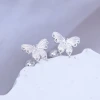 925耳針×小蝴蝶×轉珠耳環-第1張