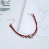 紅繩金線交叉&times;雙層手鍊-第3張