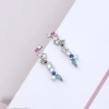 925銀針&times;波西亞米彩鑽&times;耳環-第2張