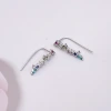 925銀針&times;波西亞米彩鑽&times;耳環-第3張