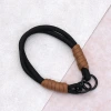 雙線素繩&times;手機腕帶掛繩&times;黑色-第3張