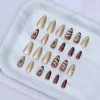 金珠琥珀亮面&times;穿戴式手指甲片&times;二十四入-第2張