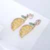 清新小檸檬&times;三角耳夾-第2張