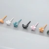 小星星&times;陶瓷&times;養耳棒&times;二套件耳環組&times;粉紅-第4張