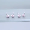小星星&times;陶瓷&times;養耳棒&times;二套件耳環組&times;粉紅-第2張
