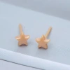 小星星&times;陶瓷&times;養耳棒&times;二套件耳環組&times;黃色-第3張