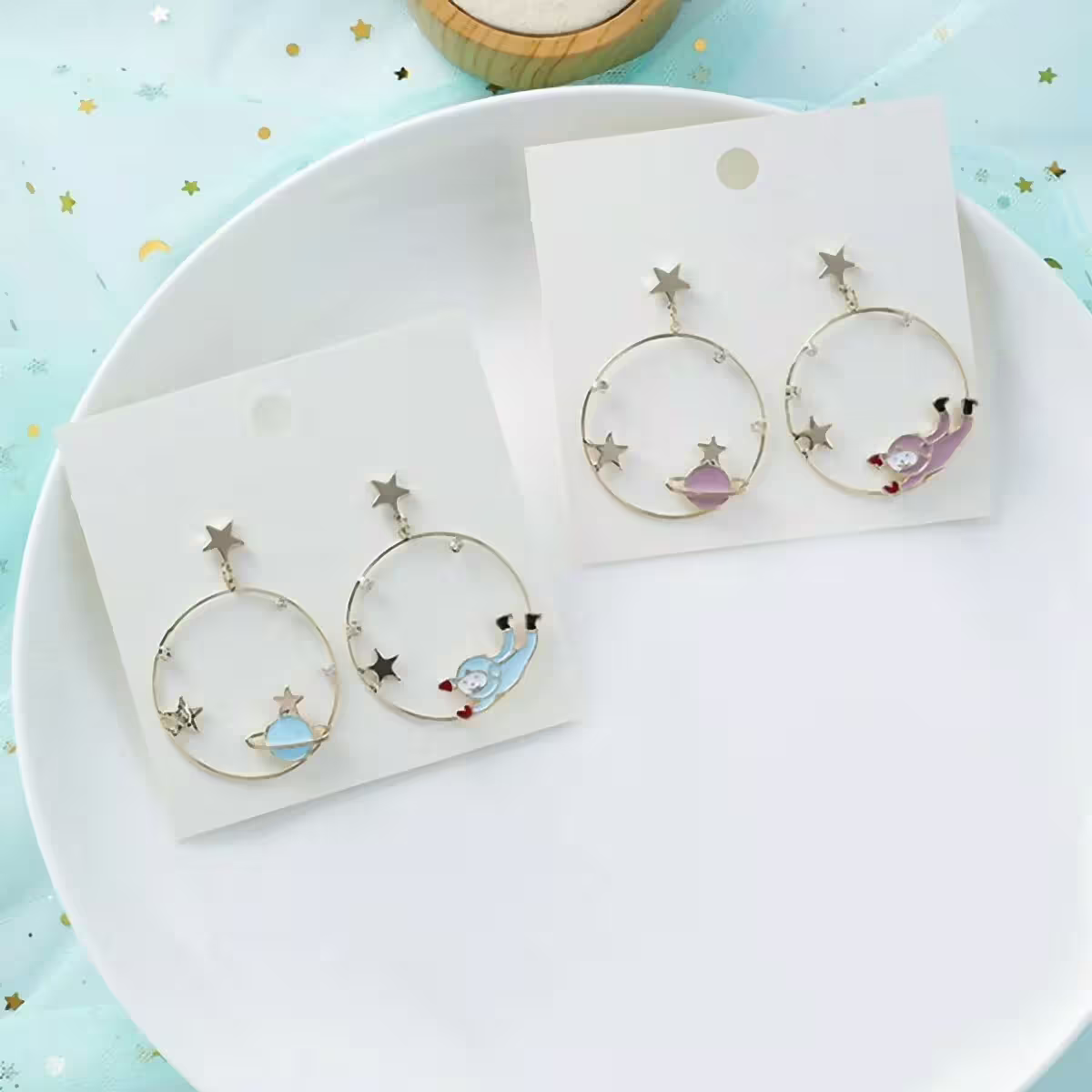 飛呀！太空人×吊墜耳環×幻粉-第4張