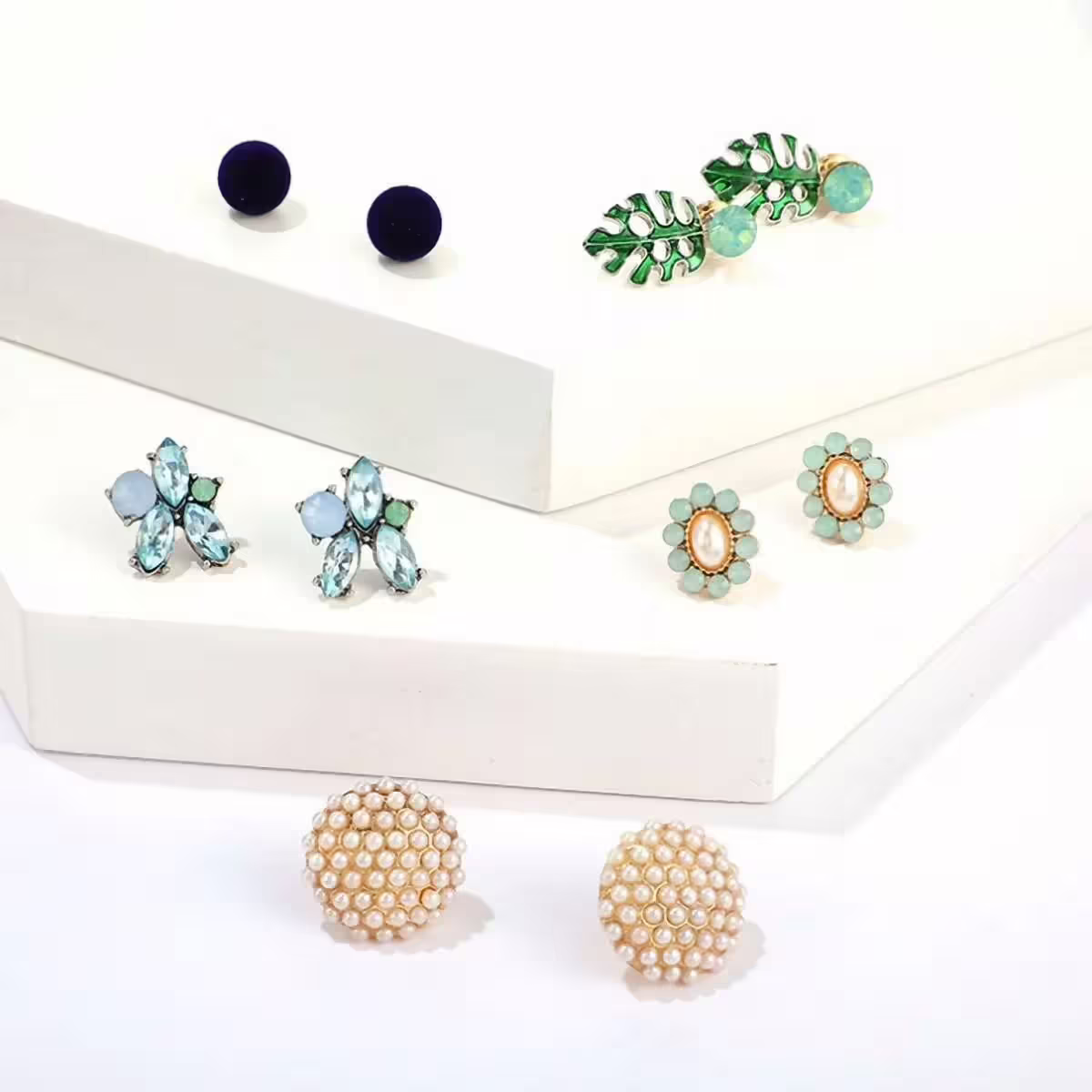 大自然花花草草×五套件耳環組-第3張