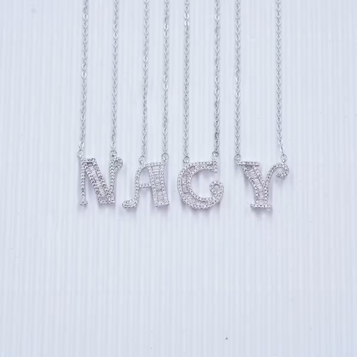 英文字母閃鑽×項鍊×C-第5張