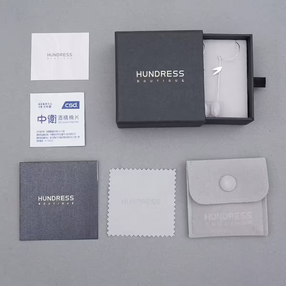 【精品館】竹隱 耳環 銀色-第5張