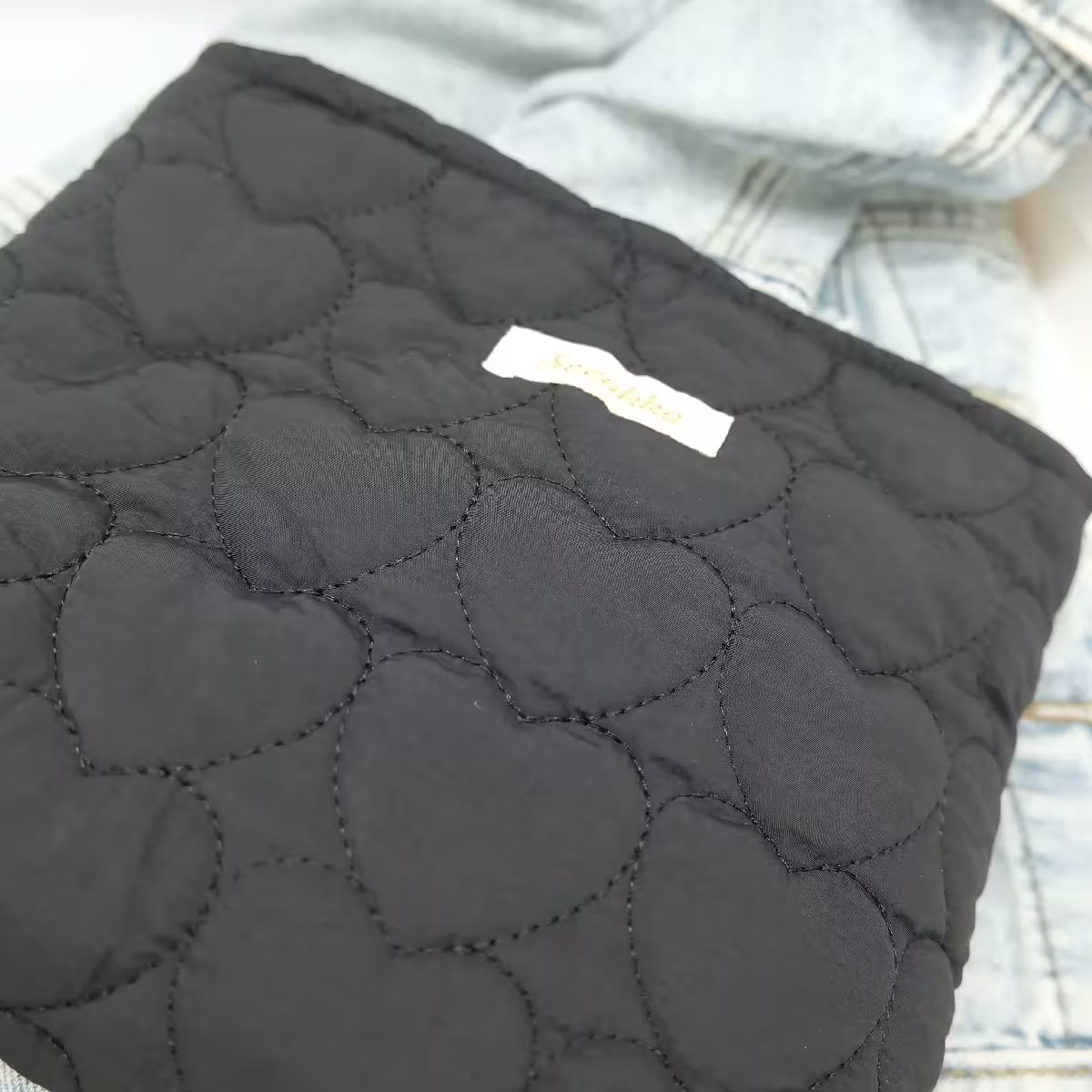 糖果愛心包&times;化妝包&times;黑色-第4張