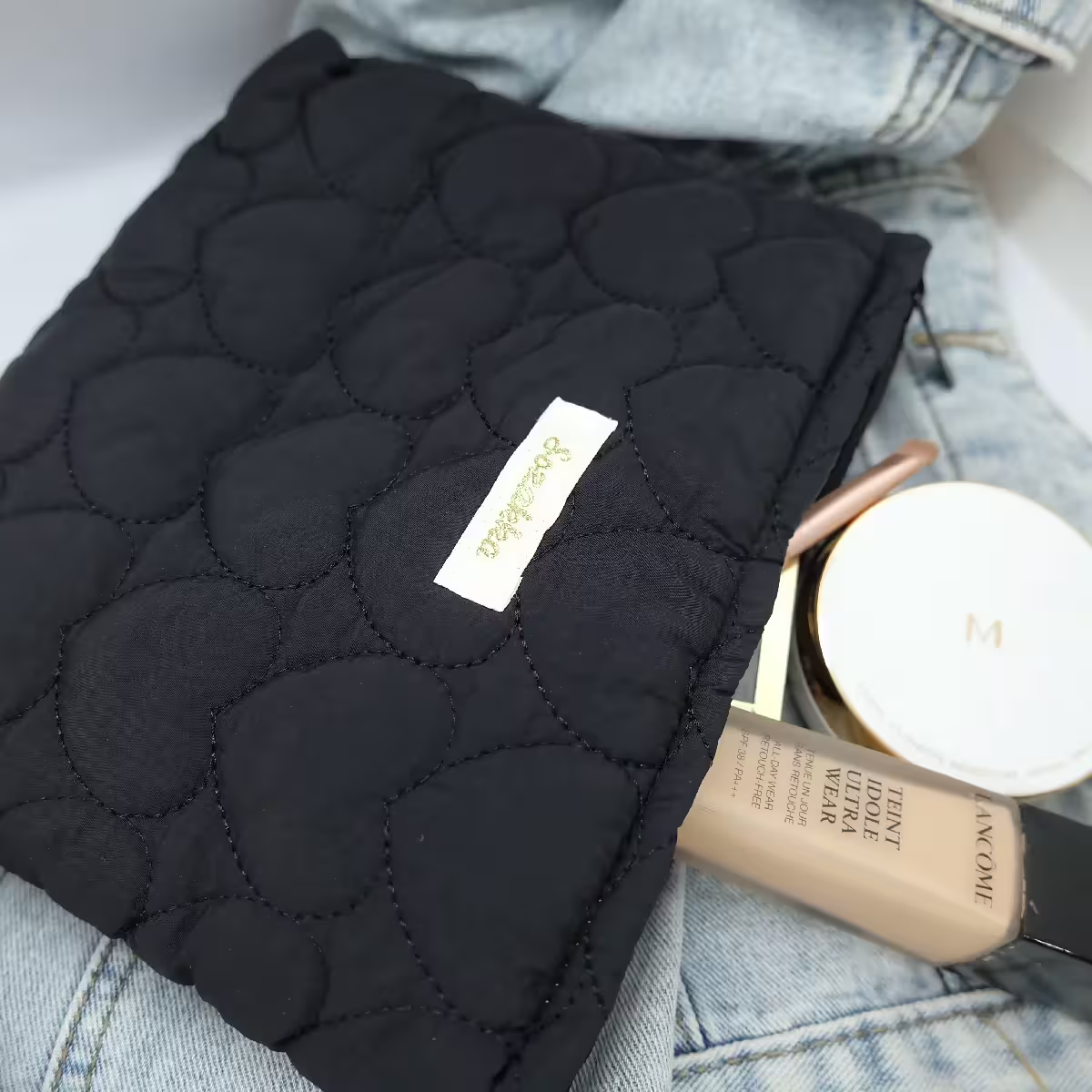 糖果愛心包&times;化妝包&times;黑色-第5張