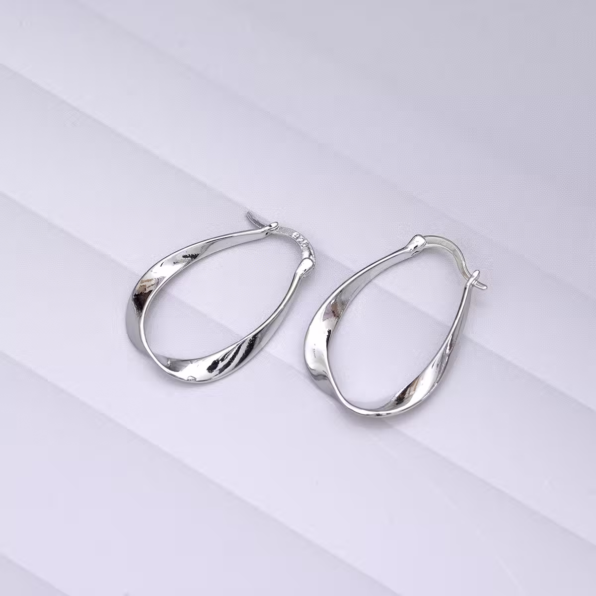925銀針×莫比烏斯大水滴×耳扣-第1張