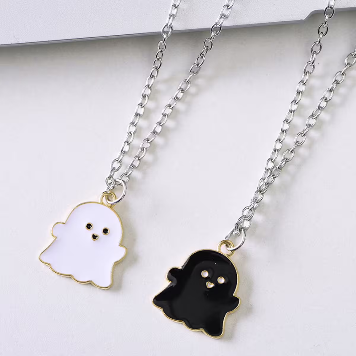 幽靈愛心小嘴×項鍊×共二色-第1張