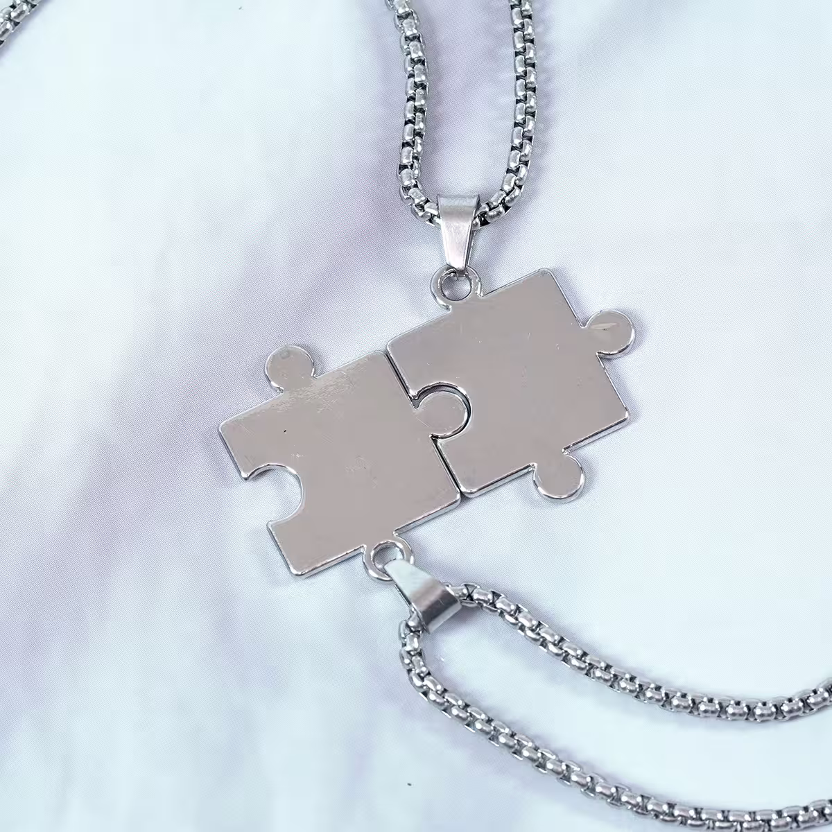 316鋼飾×人生拼圖×閨蜜情侶項鍊組-第6張