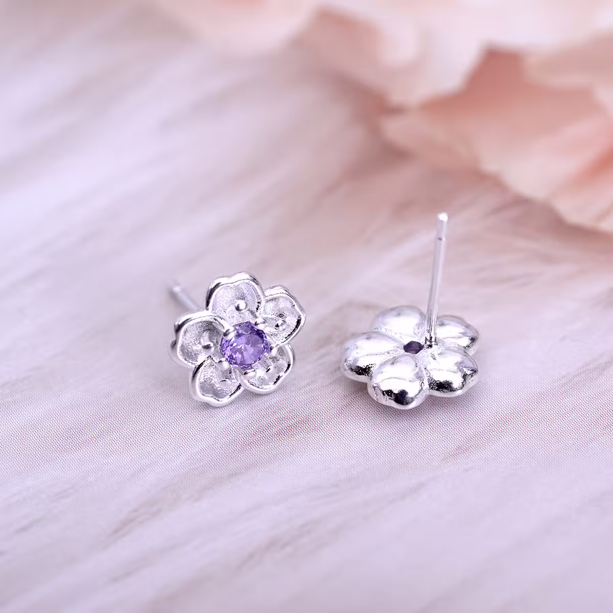 925銀針×小紫櫻×耳環-第5張
