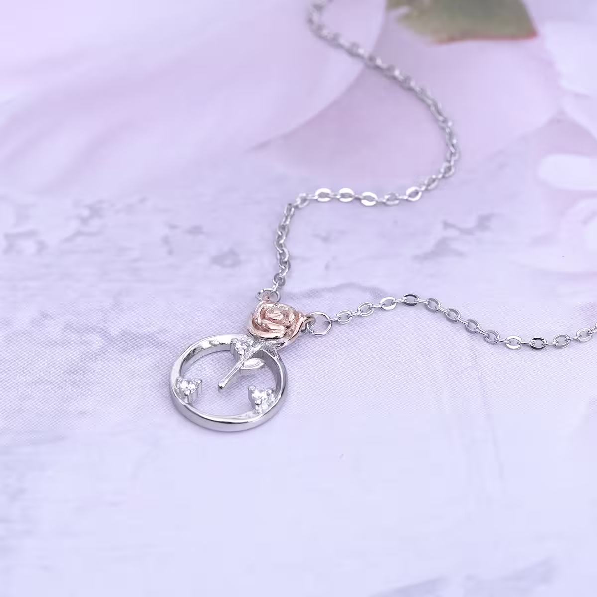 星球玫瑰×鎖骨項鍊-第2張