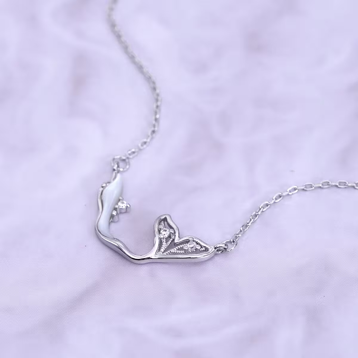 925銀飾&times;魚生有你&times;鎖骨項鍊-第1張