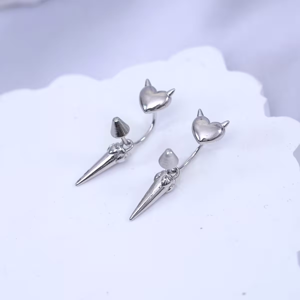 惡魔愛心椎子×轉珠耳環-第1張