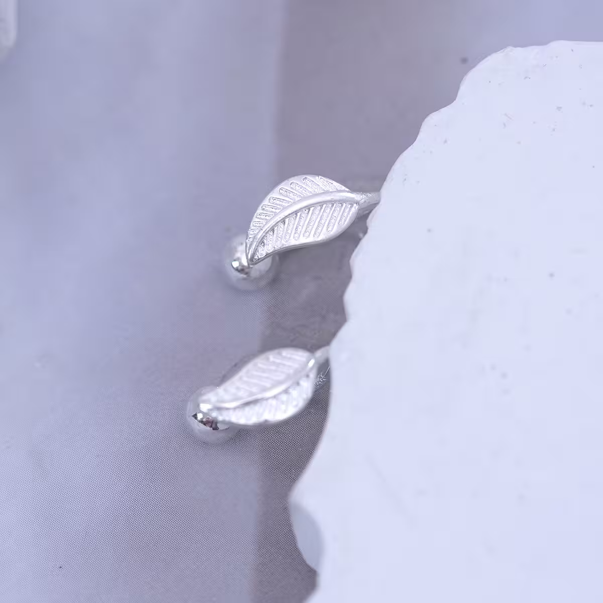 925耳針×葉子×轉珠耳環-第4張