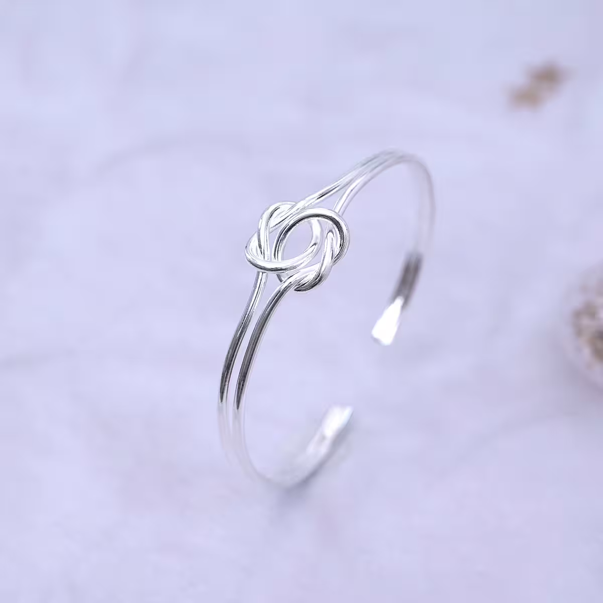 925銀飾×線條編織×開口手環-第1張