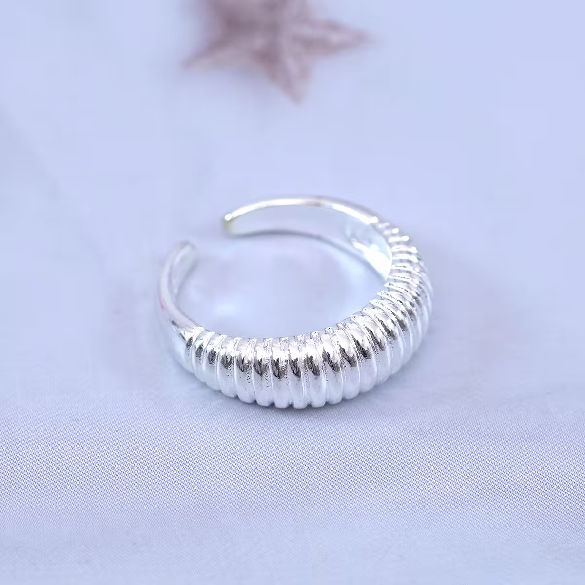 極簡螺紋×開口戒指-第5張