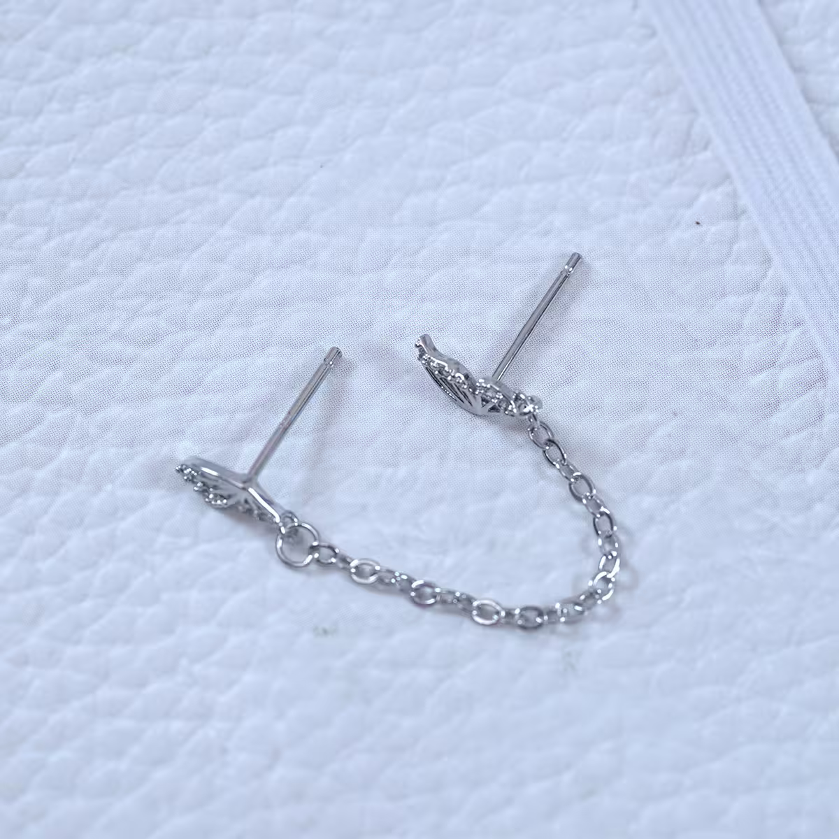 蝴蝶飛×單邊相連耳環-第3張