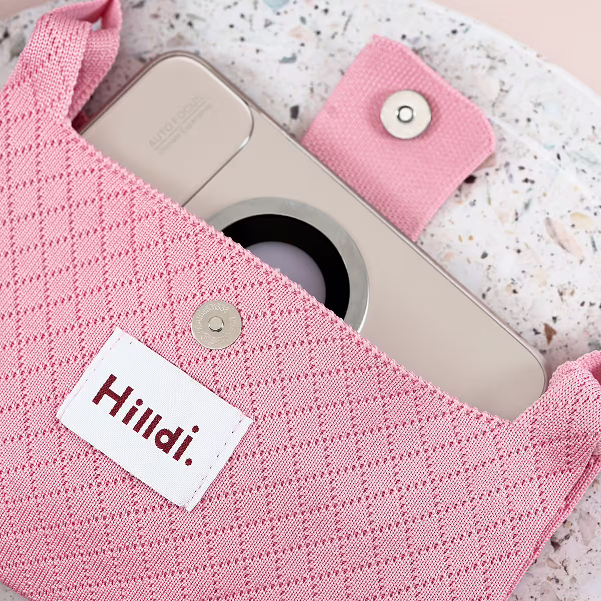 快樂多巴胺×單色針織×斜背包×黃色-第5張