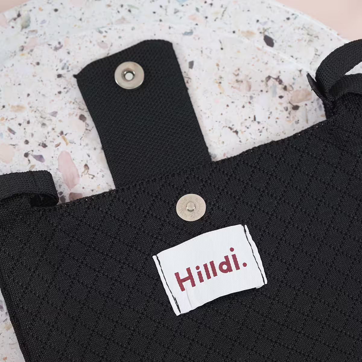 快樂多巴胺×單色針織×斜背包×黑色-第2張