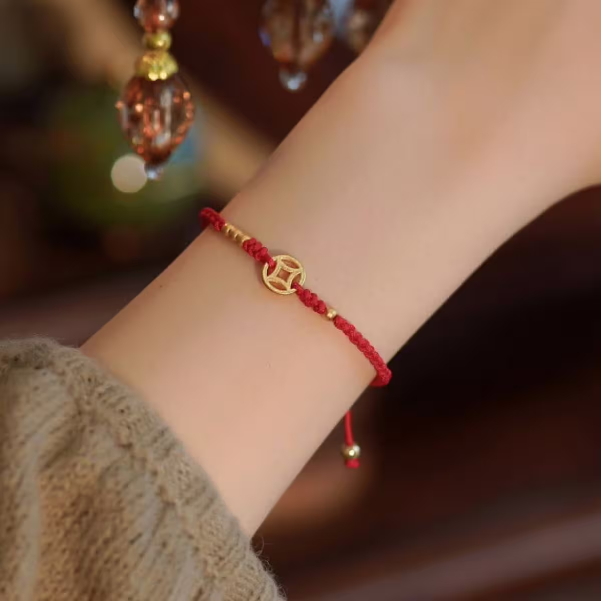 【過爐款】四方來財&times;招財手鍊（含錢母）-第5張