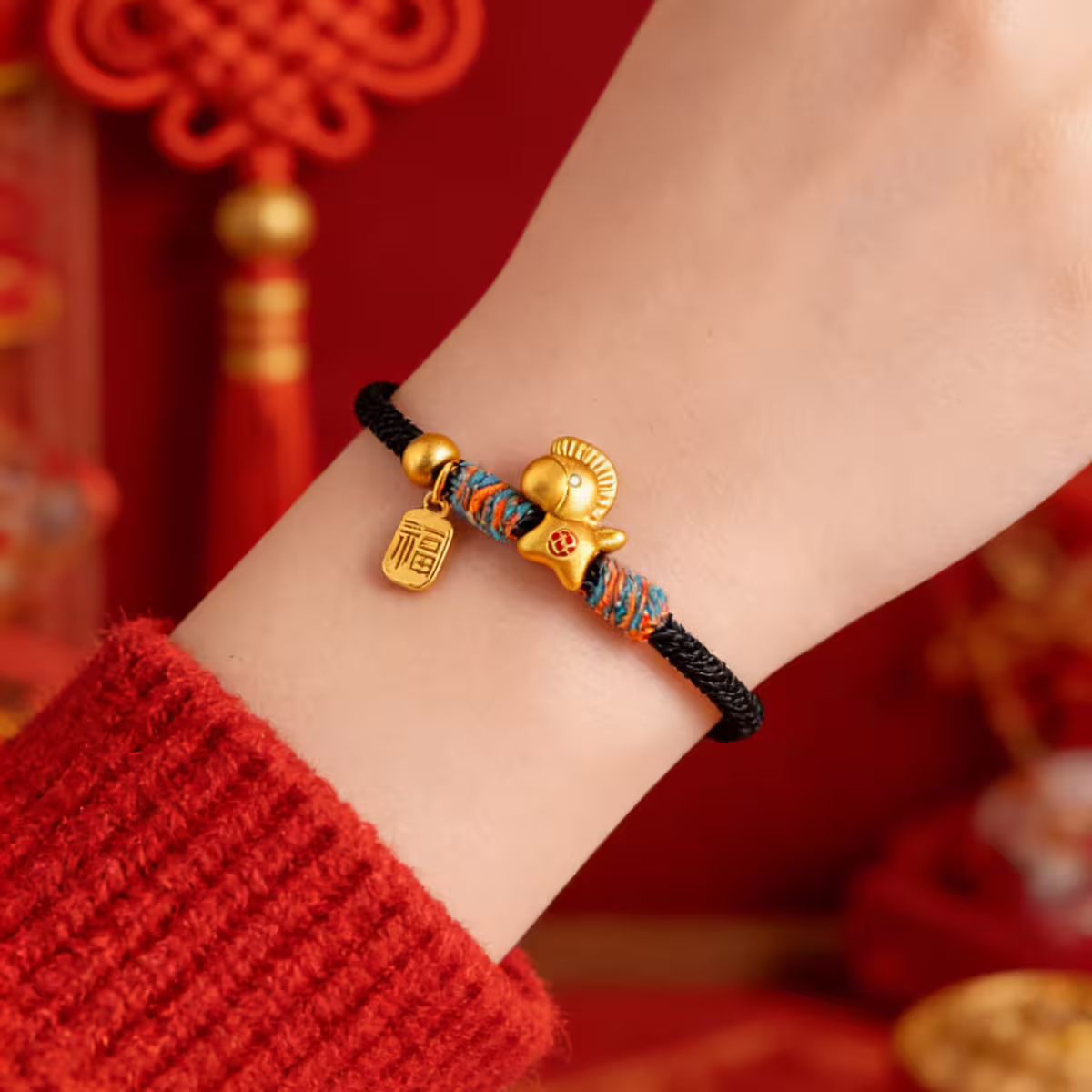 馬上有福&times;拉繩手鍊&times;共二色-第5張