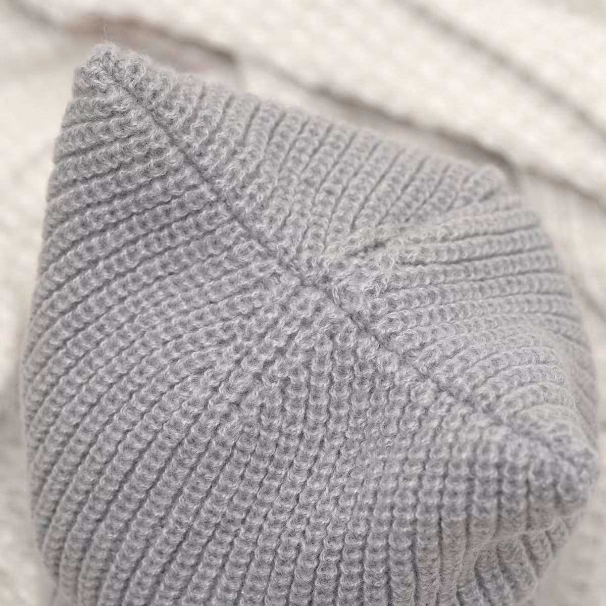 平頭俏貓耳蝴蝶結&times;毛帽&times;灰色-第3張