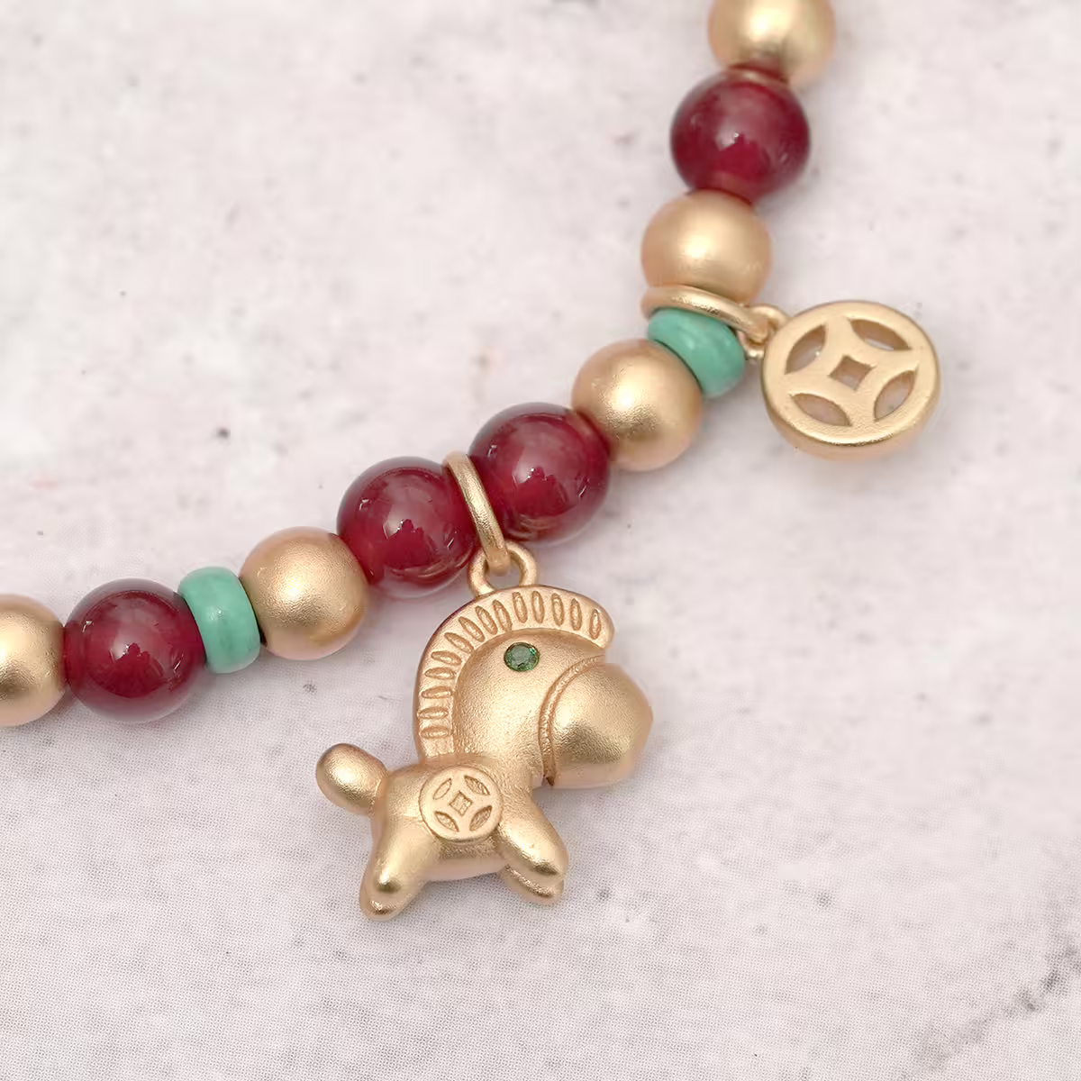 馬到金來&times;串珠手鍊-第5張