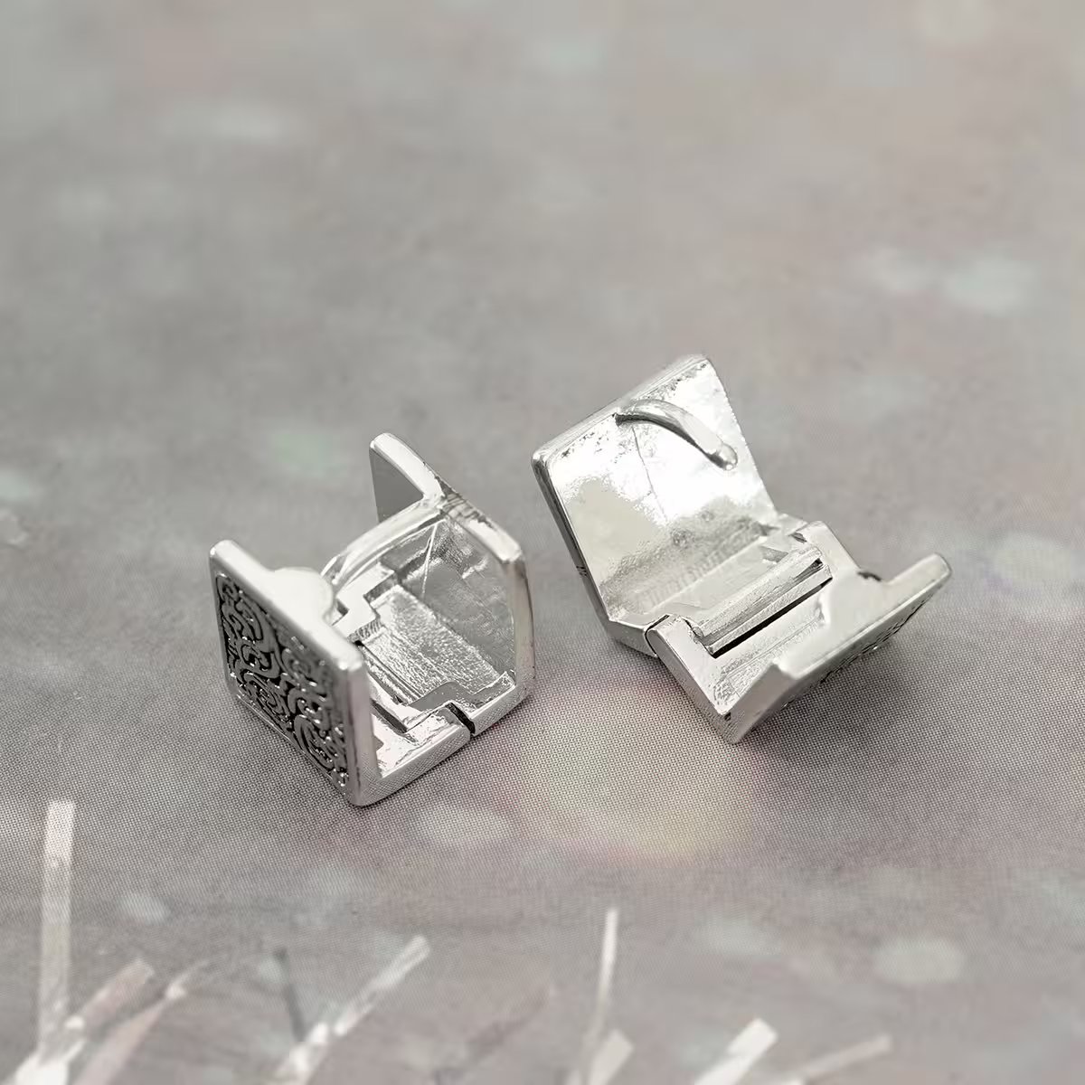 唐草紋方塊&times;耳扣-第4張