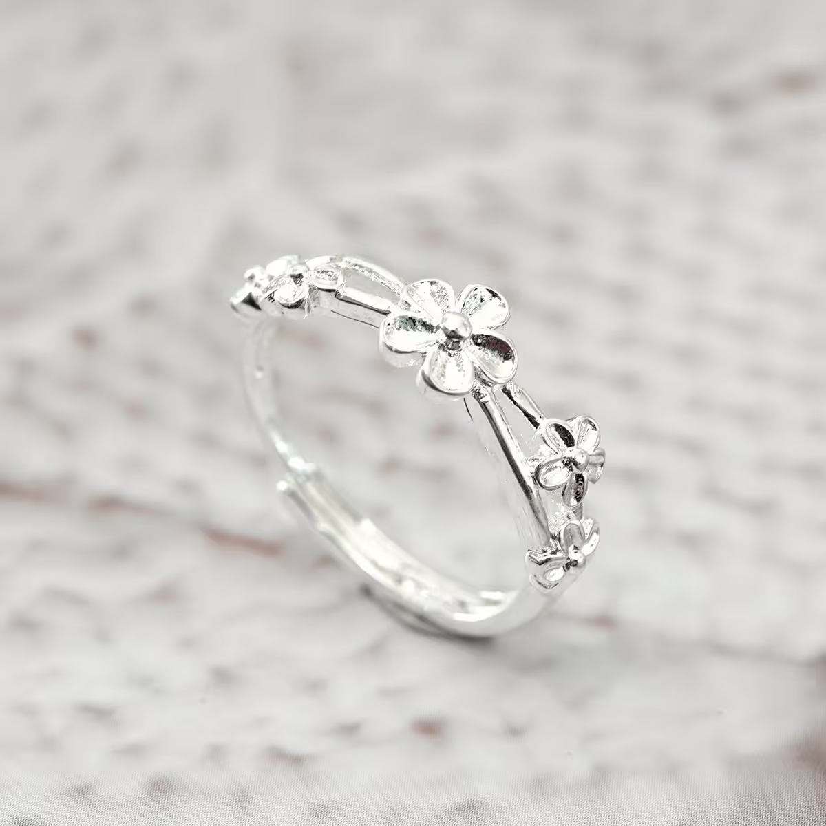 925銀飾&times;花藤雅韻&times;開口戒指-第2張