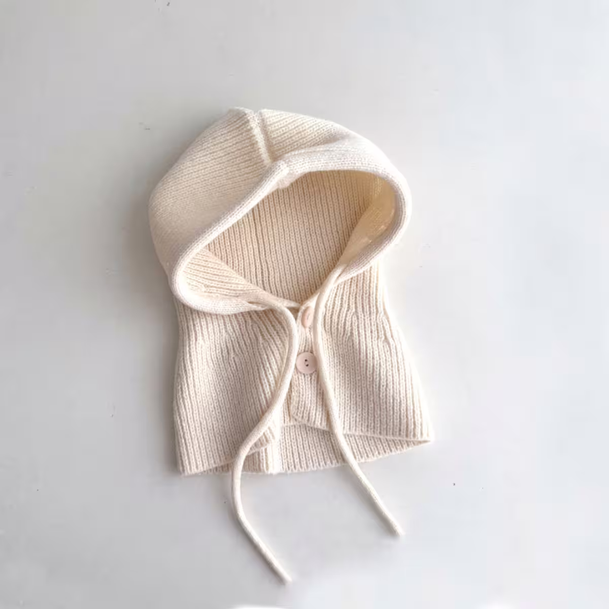 巴拉克拉法帽&times;毛帽&times;米白-第1張