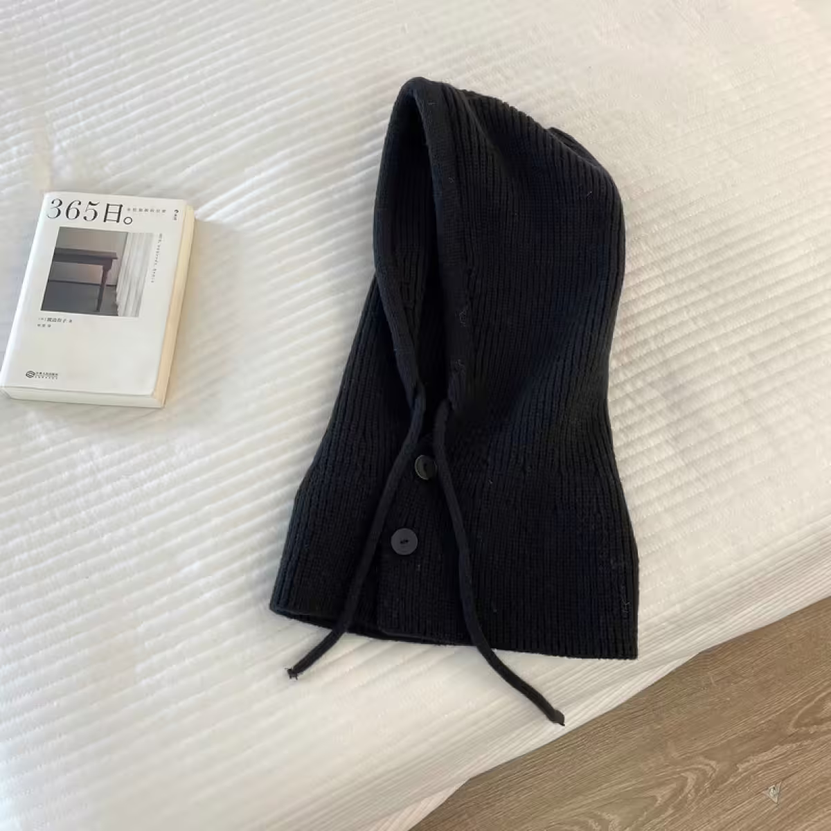 巴拉克拉法帽&times;毛帽&times;黑色-第1張