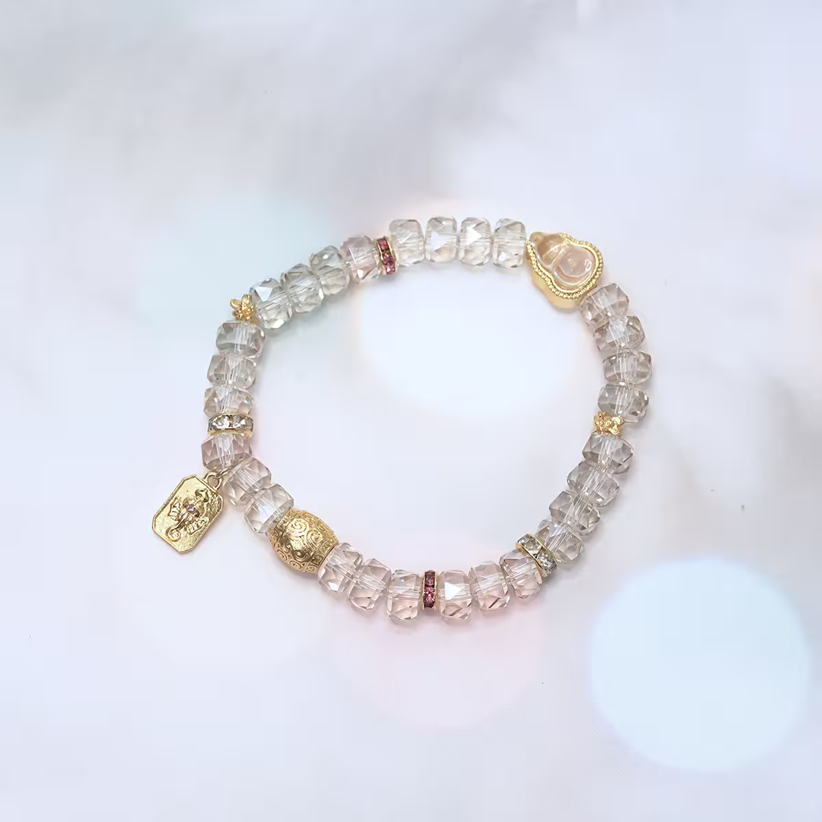 葫蘆金象&times;固定式串珠手鍊-第2張