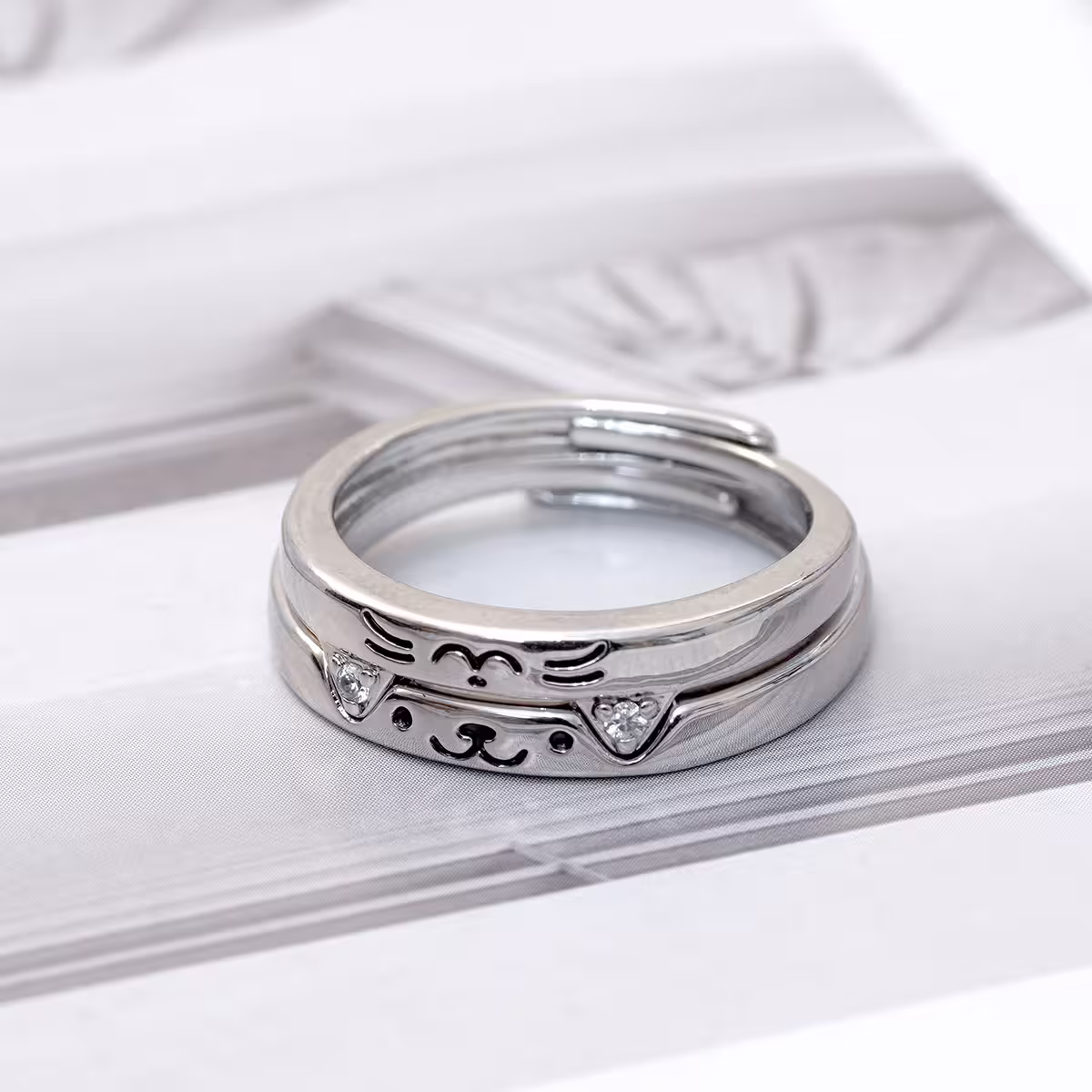 貓狗貼貼&times;情侶對戒-第4張