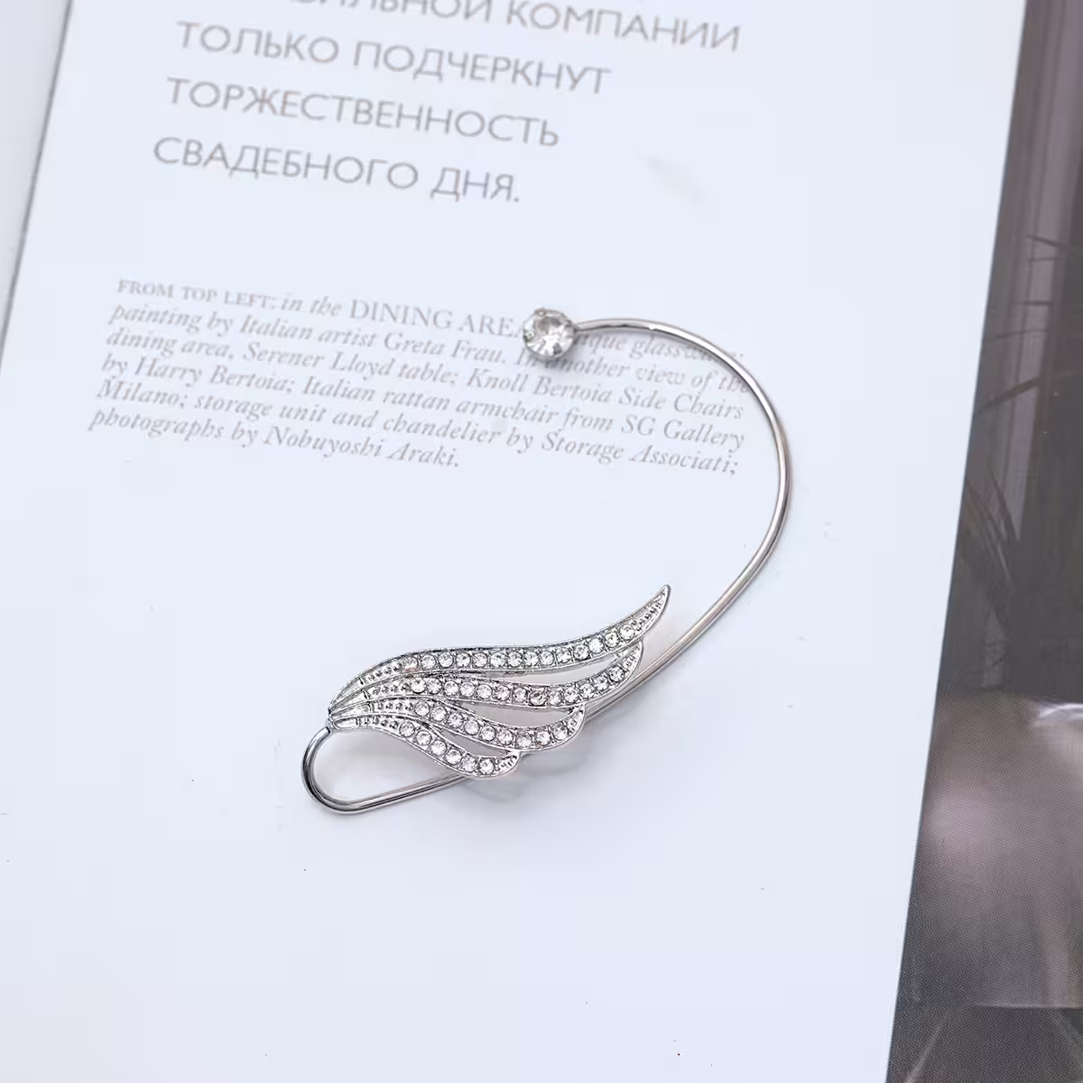 天使之翼&times;左耳單邊耳掛-第1張